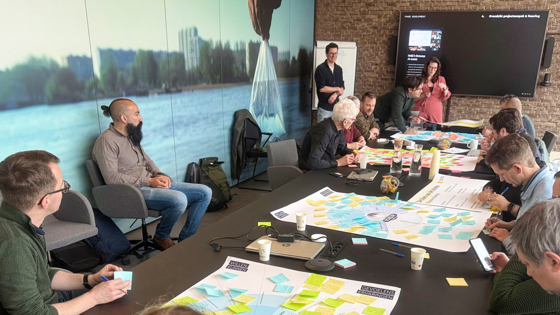 Scheldt workshop – team discussion