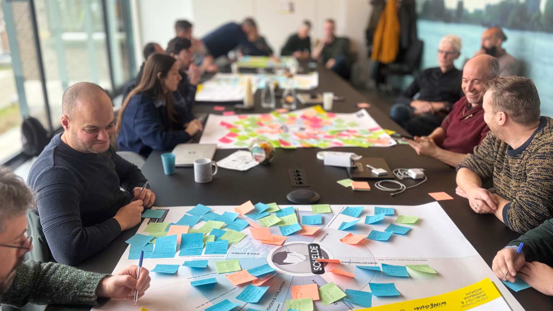 Scheldt workshop – wide room overview